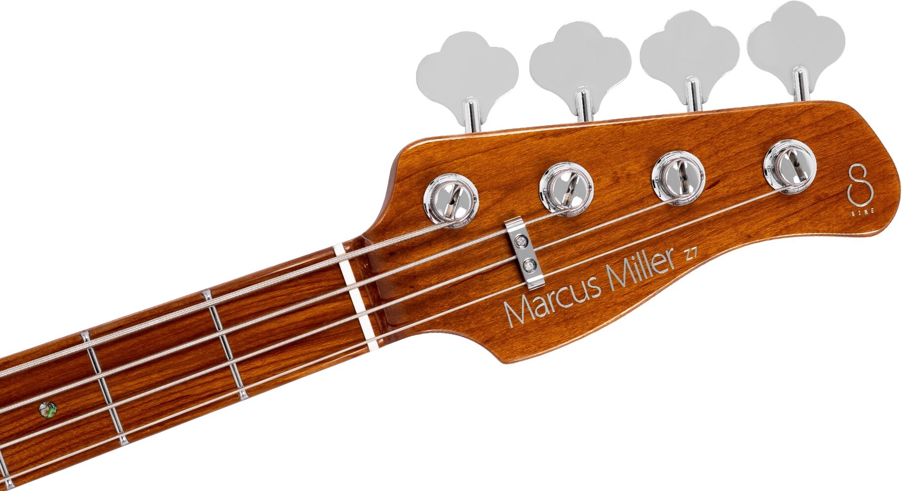 Sire Marcus Miller Z7 Electric Bass, Natural, Action Position Back