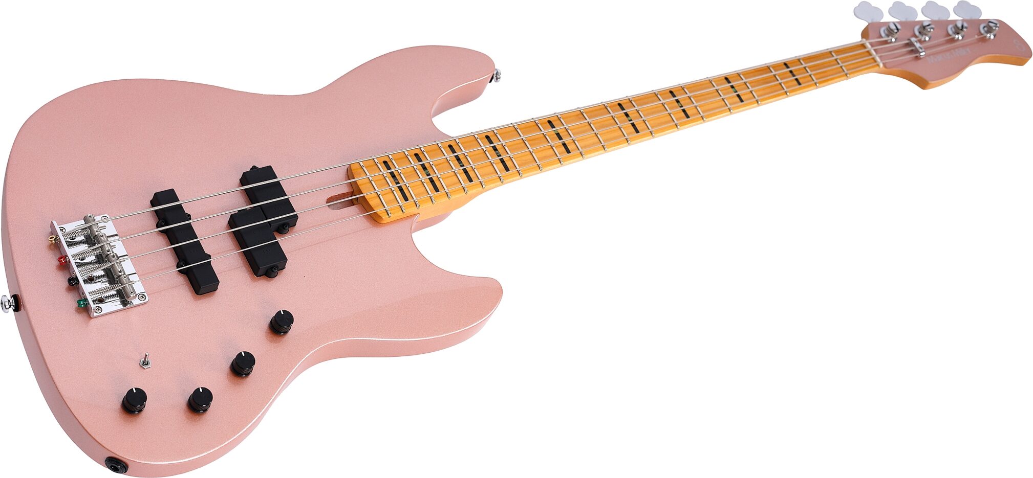 Sire Marcus Miller U7 Electric Bass, Rose Gold, Action Position Back