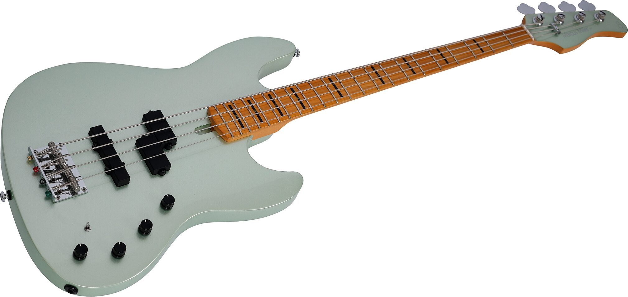 Sire Marcus Miller U7 Electric Bass, Surf Green Metallic, Action Position Back