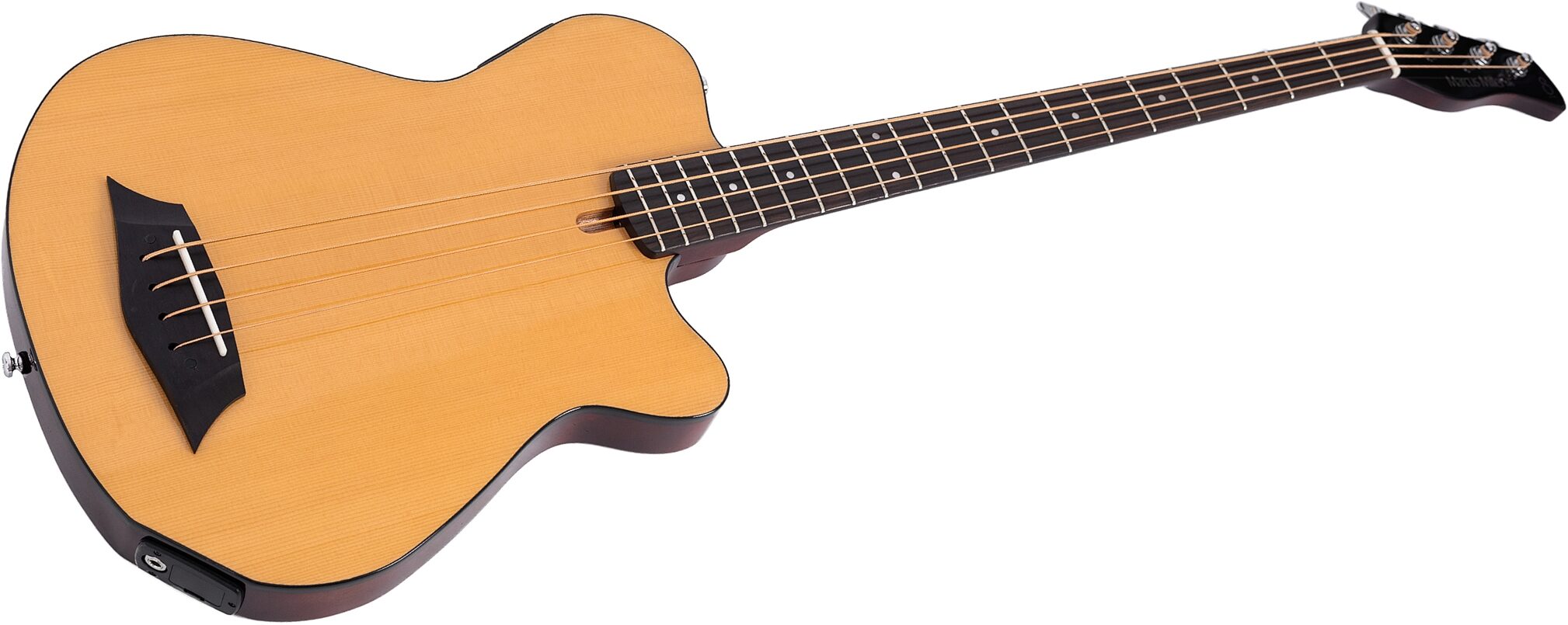 Sire Marcus Miller GB5 Acoustic-Electric Bass, 5-String, Natural, Open Box (Very Good), Action Position Back