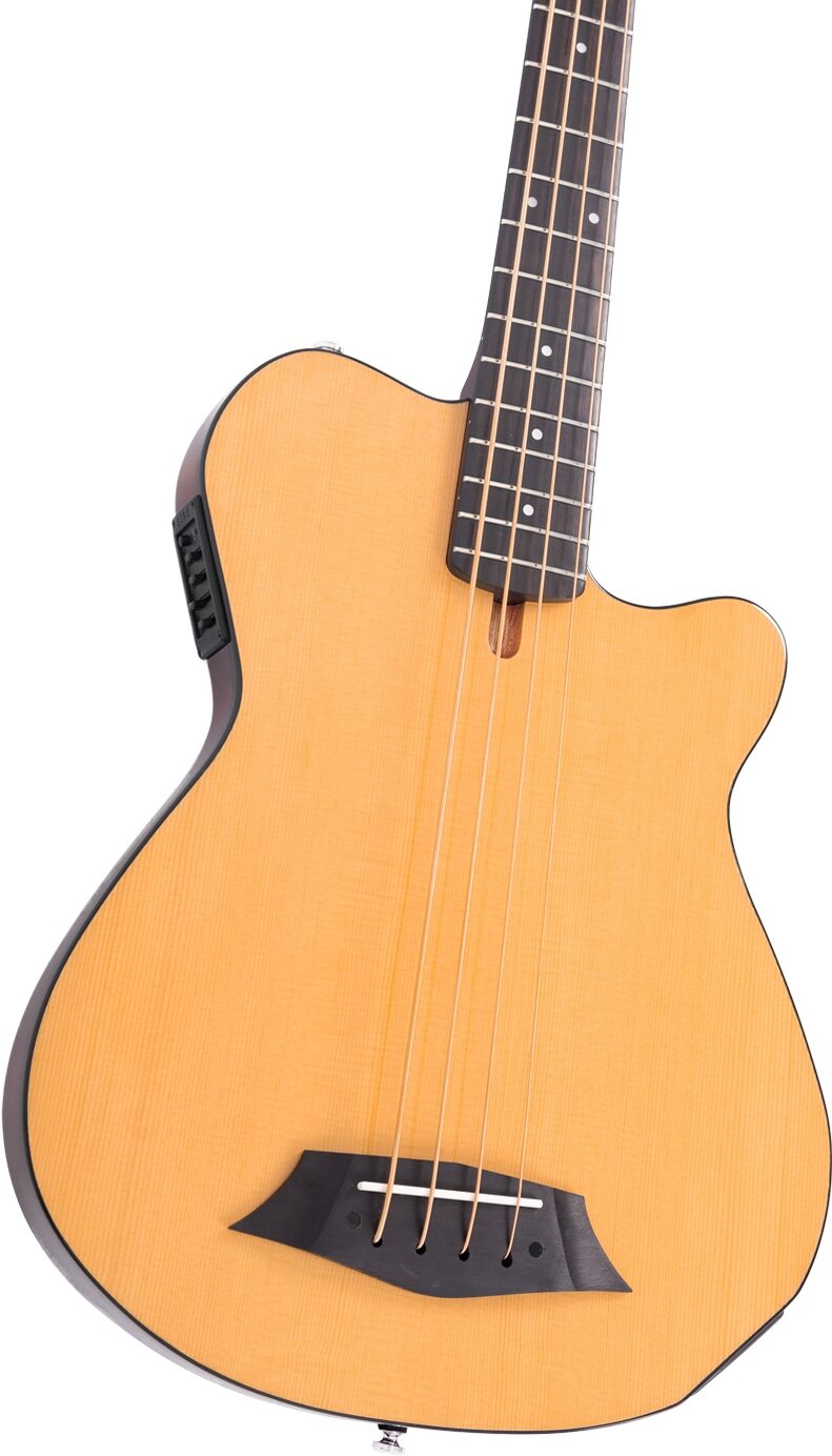 Sire Marcus Miller GB5 Acoustic-Electric Bass, 5-String, Natural, Open Box (Very Good), Action Position Back