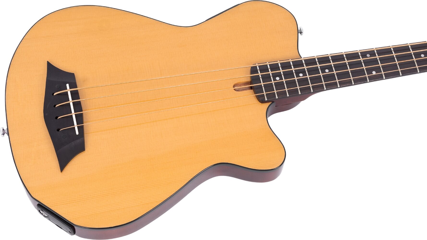 Sire Marcus Miller GB5 Acoustic-Electric Bass, 5-String, Natural, Open Box (Very Good), Action Position Back