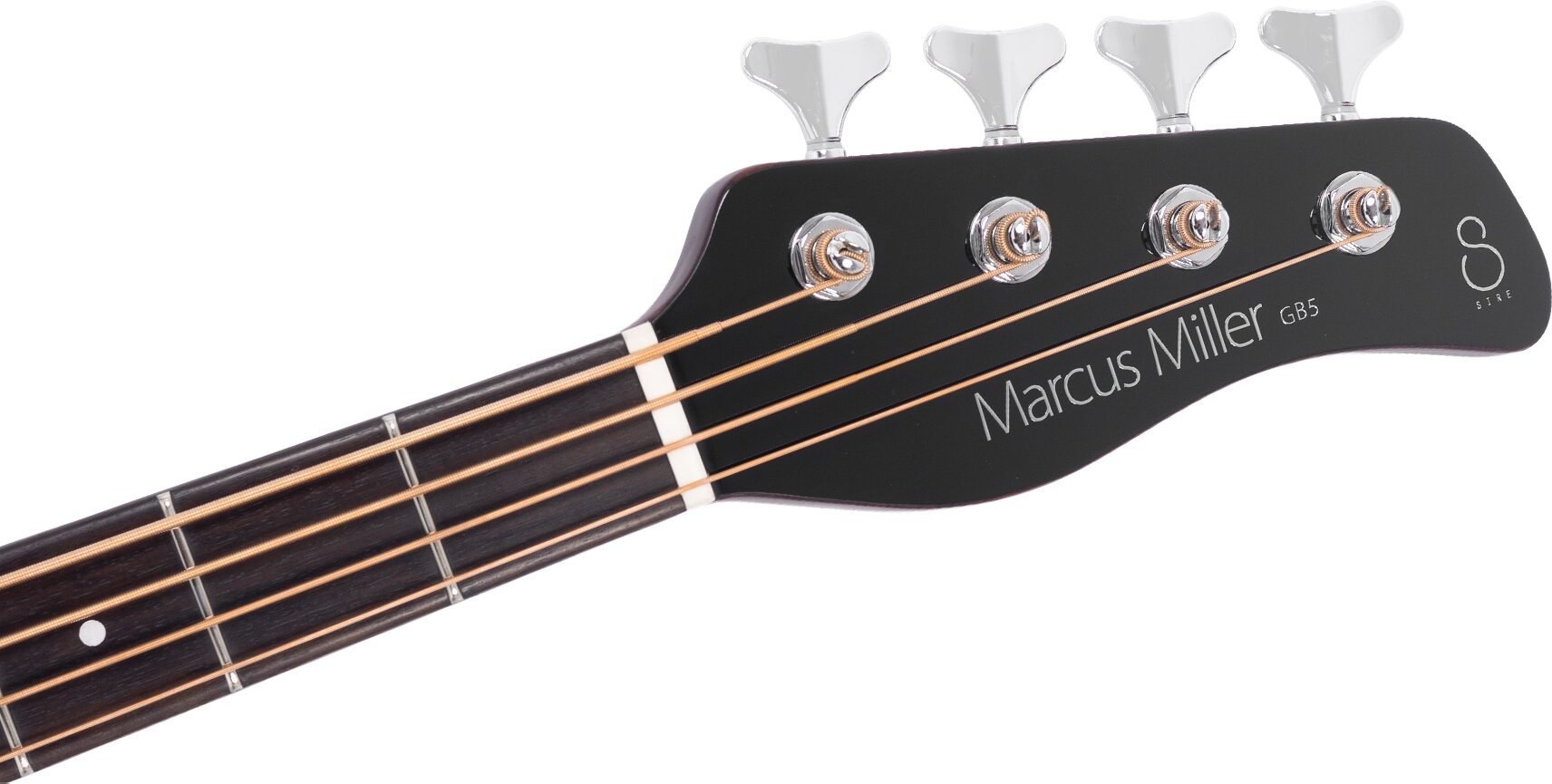 Sire Marcus Miller GB5 Acoustic-Electric Bass, 5-String, Natural, Open Box (Very Good), Action Position Back