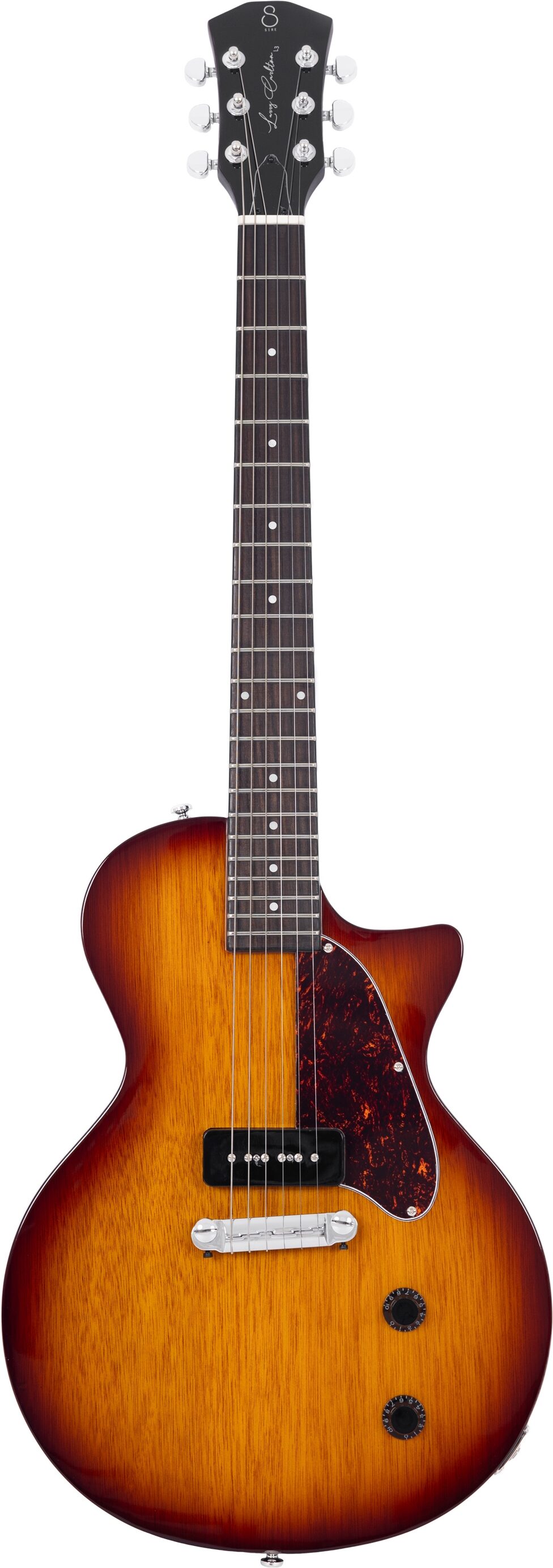 Sire Larry Carlton L3 Electric Guitar, Tobacco Sunburst, Action Position Back