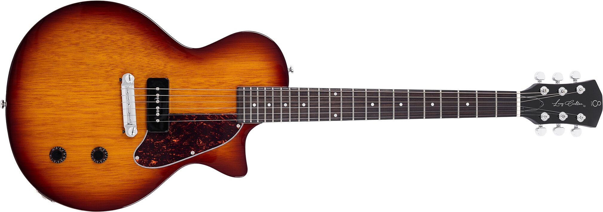 Sire Larry Carlton L3 Electric Guitar, Tobacco Sunburst, Action Position Back