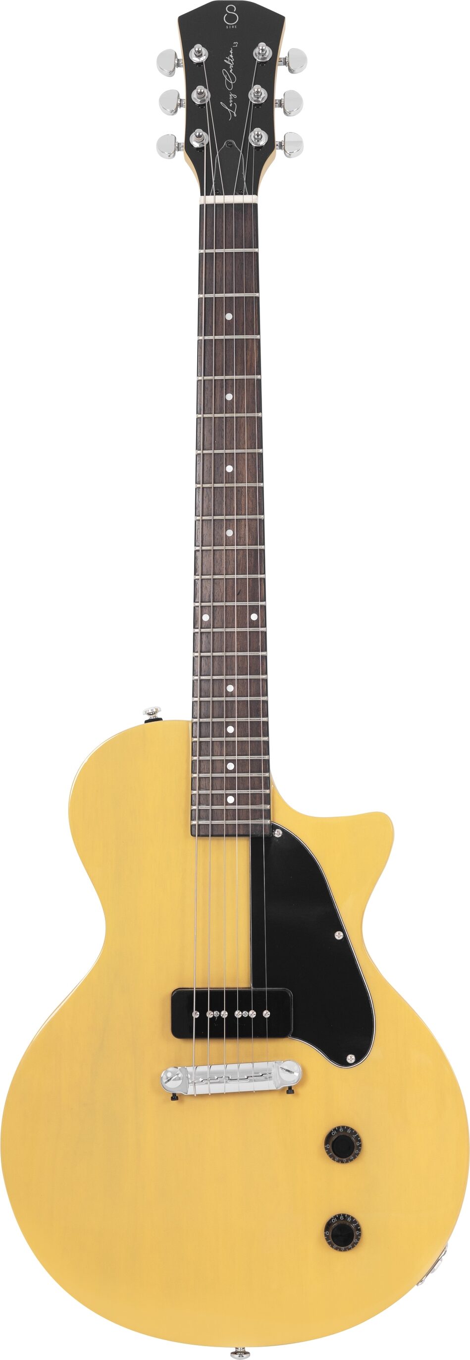 Sire Larry Carlton L3 Electric Guitar, TV Yellow, Action Position Back