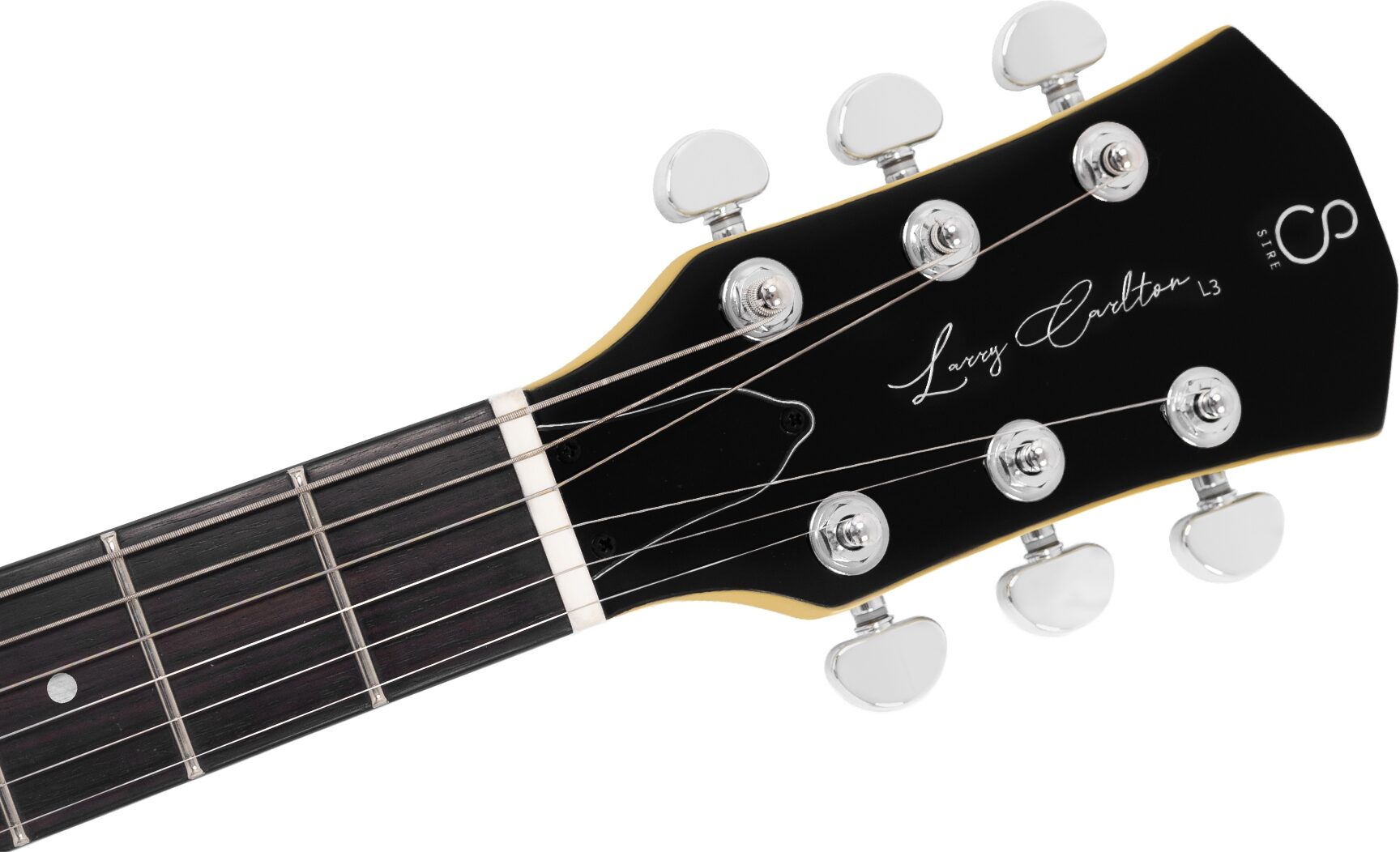 Sire Larry Carlton L3 Electric Guitar, TV Yellow, Action Position Back