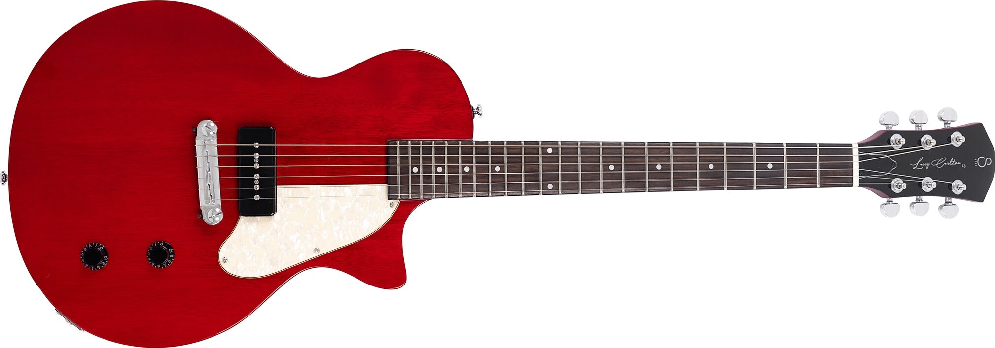 Sire Larry Carlton L3 Electric Guitar, Cherry, Action Position Back