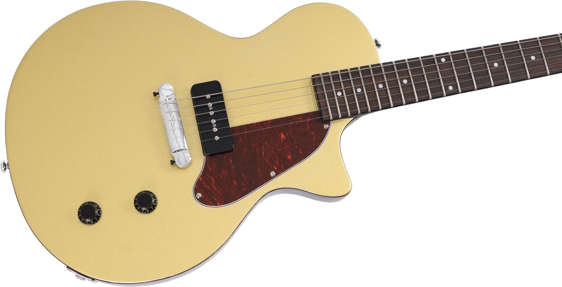 Sire Larry Carlton L3 Electric Guitar, Gold Top, Action Position Back