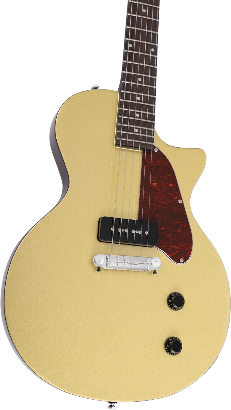 Sire Larry Carlton L3 Electric Guitar, Gold Top, Action Position Back