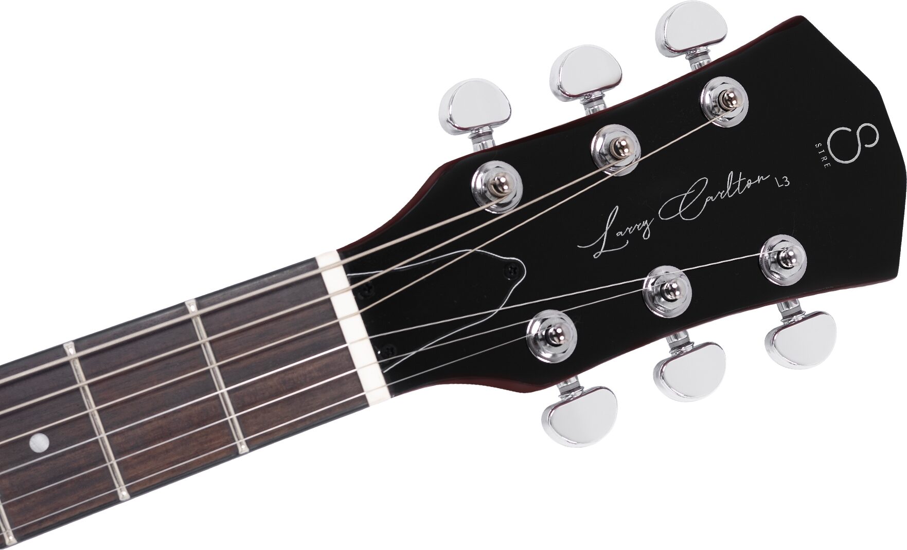 Sire Larry Carlton L3 Electric Guitar, Gold Top, Action Position Back