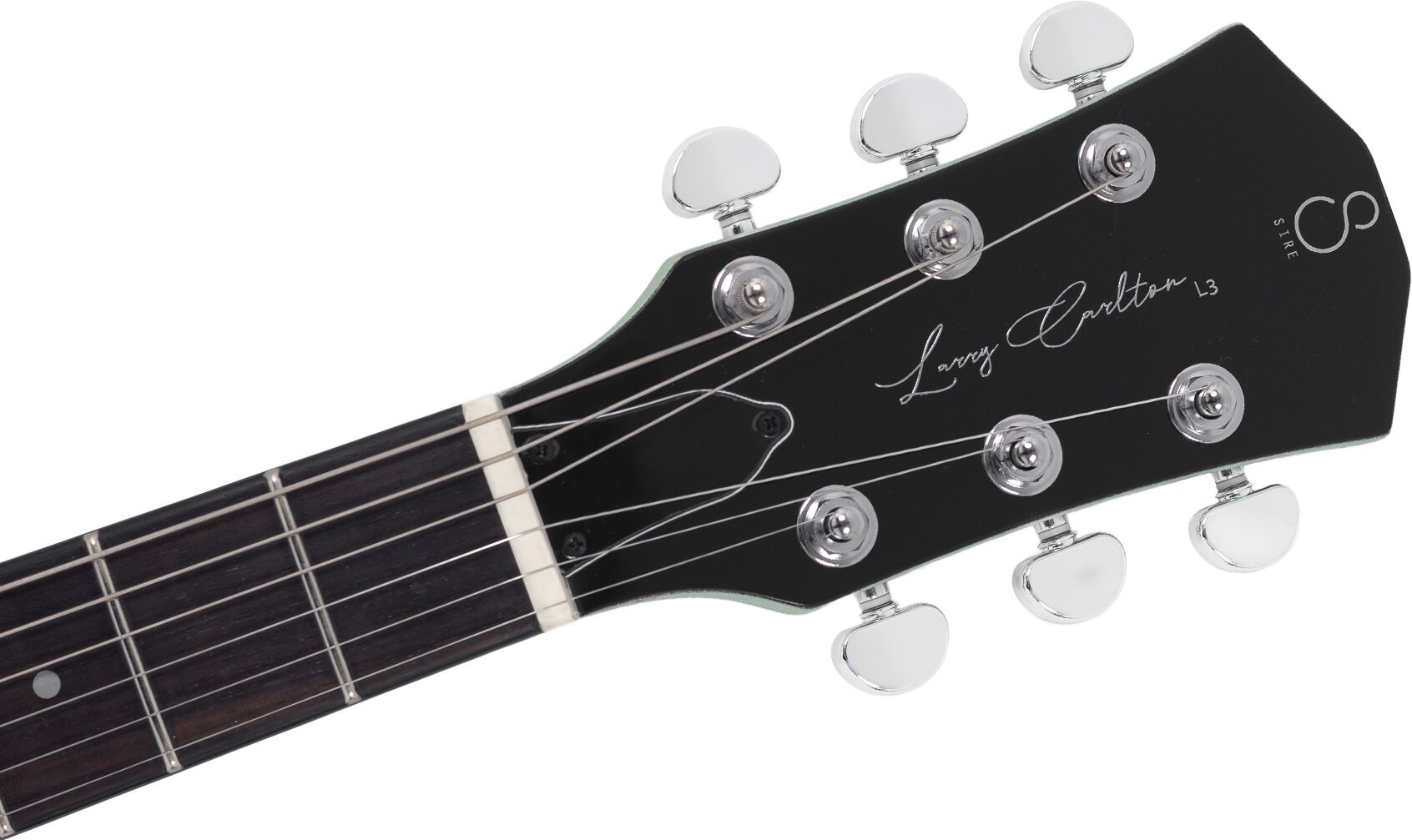 Sire Larry Carlton L3 Electric Guitar, Surf Green, Action Position Back