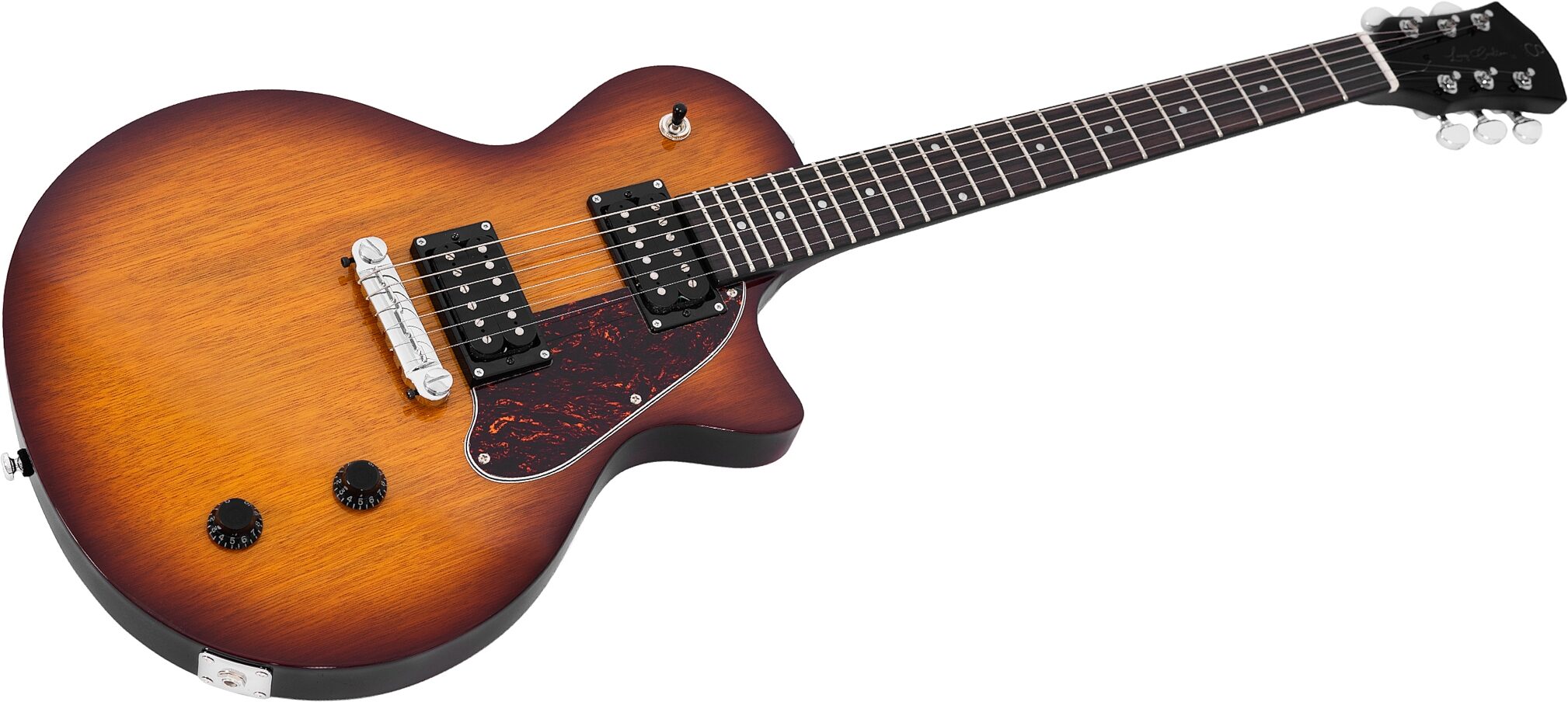 Sire Larry Carlton L3 HH Electric Guitar, Tobacco Sunburst, Action Position Back