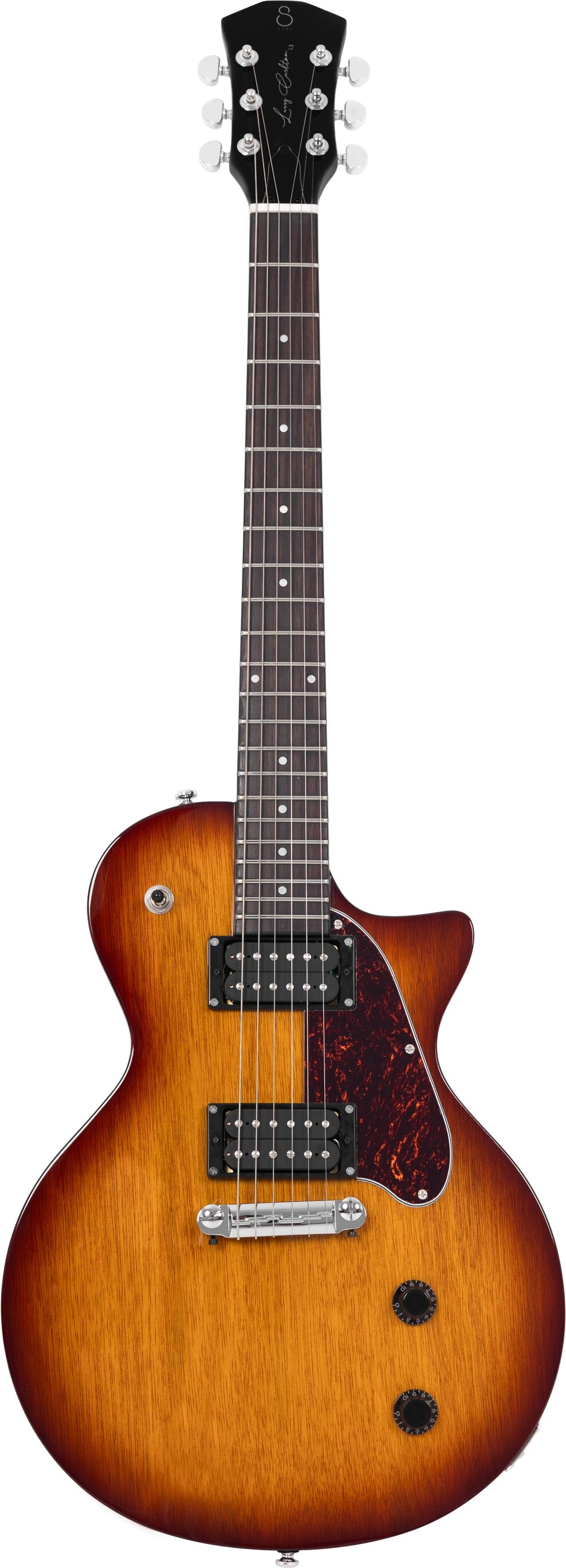 Sire Larry Carlton L3 HH Electric Guitar, Tobacco Sunburst, Action Position Back
