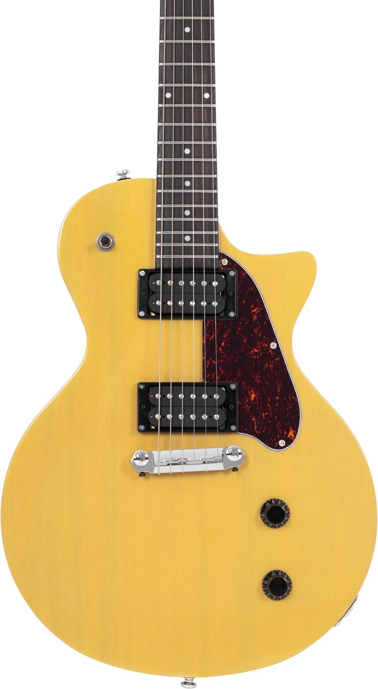 Sire Larry Carlton L3 HH Electric Guitar, TV Yellow, Action Position Back