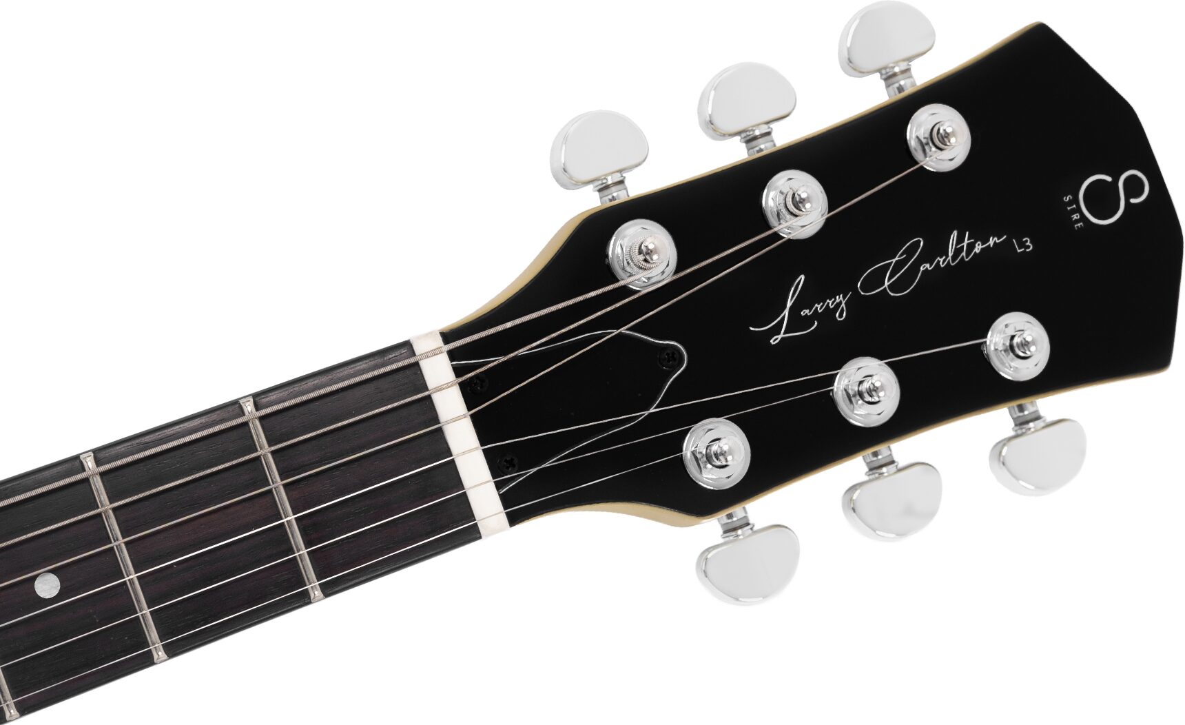 Sire Larry Carlton L3 HH Electric Guitar, TV Yellow, Action Position Back