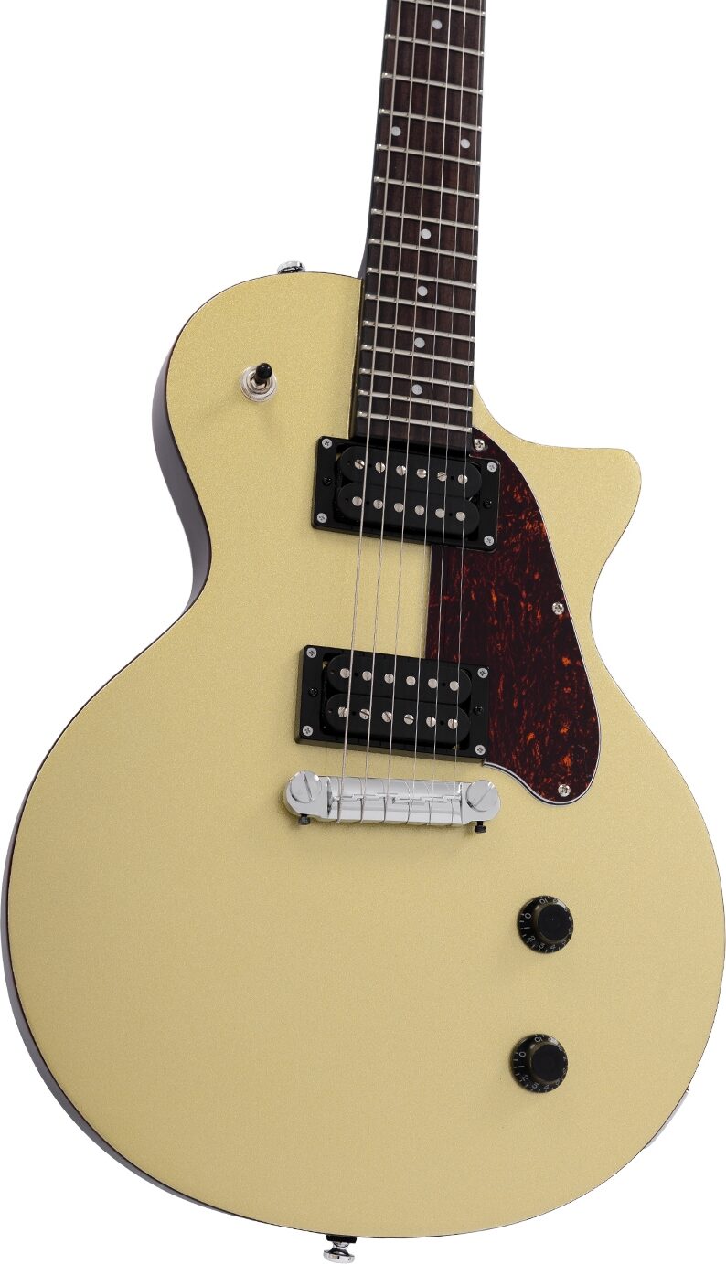 Sire Larry Carlton L3 HH Electric Guitar, Gold Top, Action Position Back