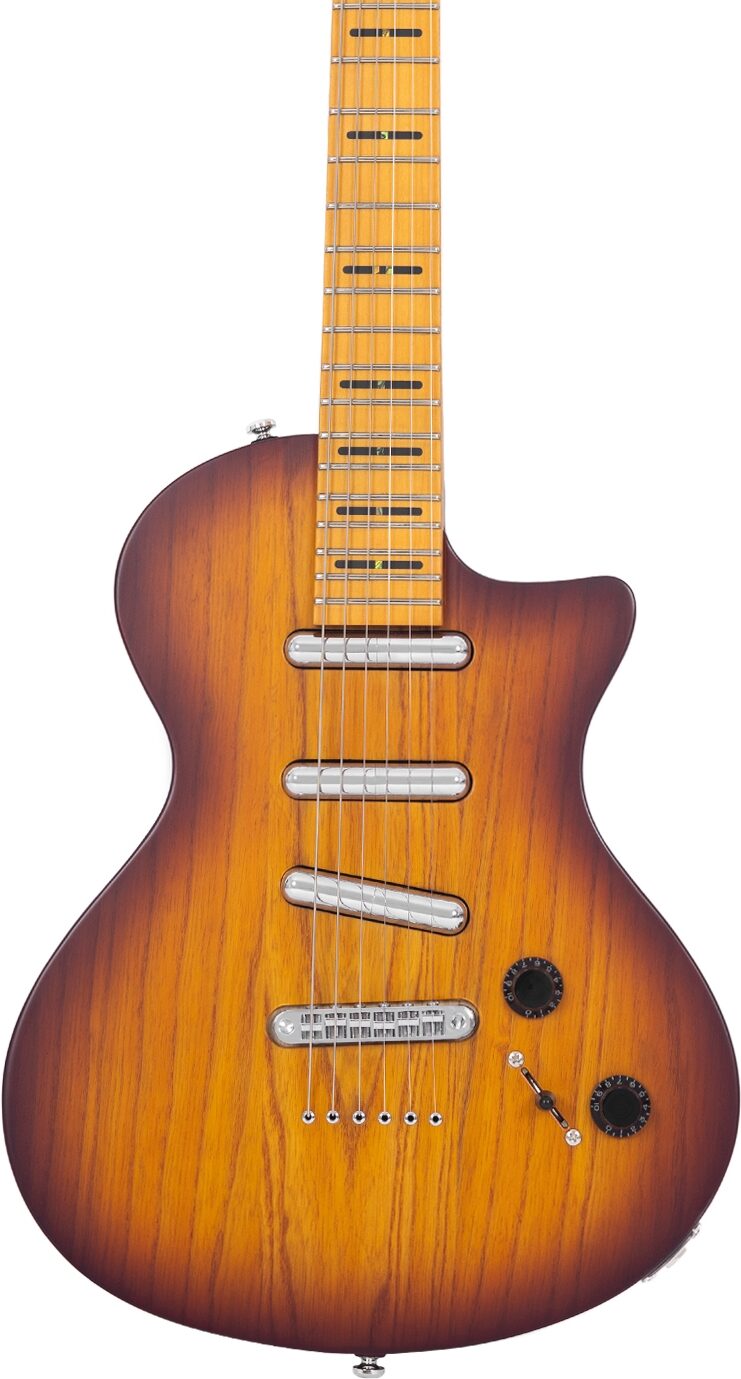 Sire Larry Carlton L5 Electric Guitar, Tobacco Sunburst, Action Position Back