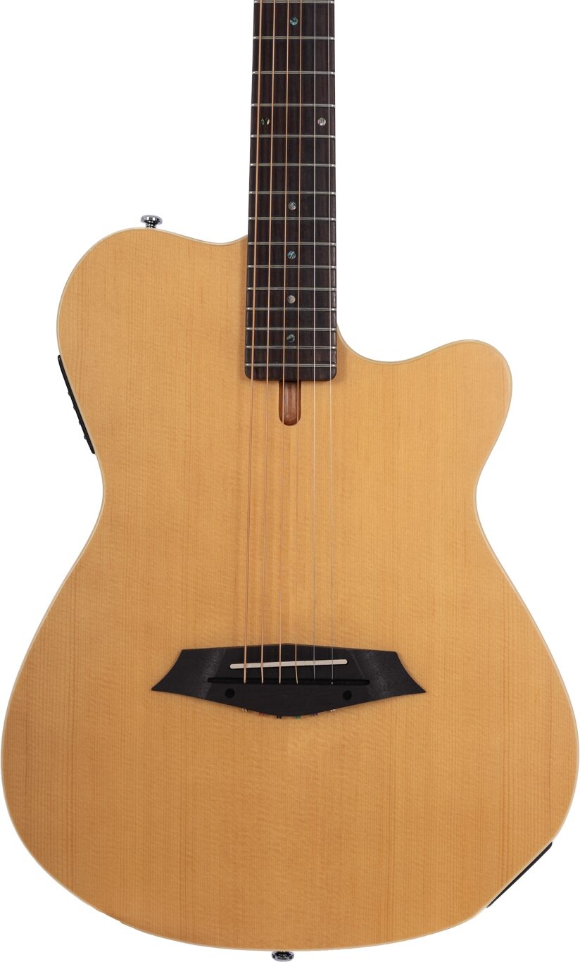 Sire Larry Carlton G5A Acoustic-Electric Guitar, Natural Satin, Action Position Back