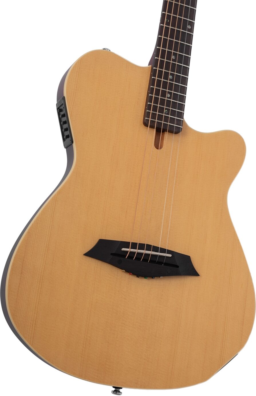 Sire Larry Carlton G5A Acoustic-Electric Guitar, Natural Satin, Action Position Back