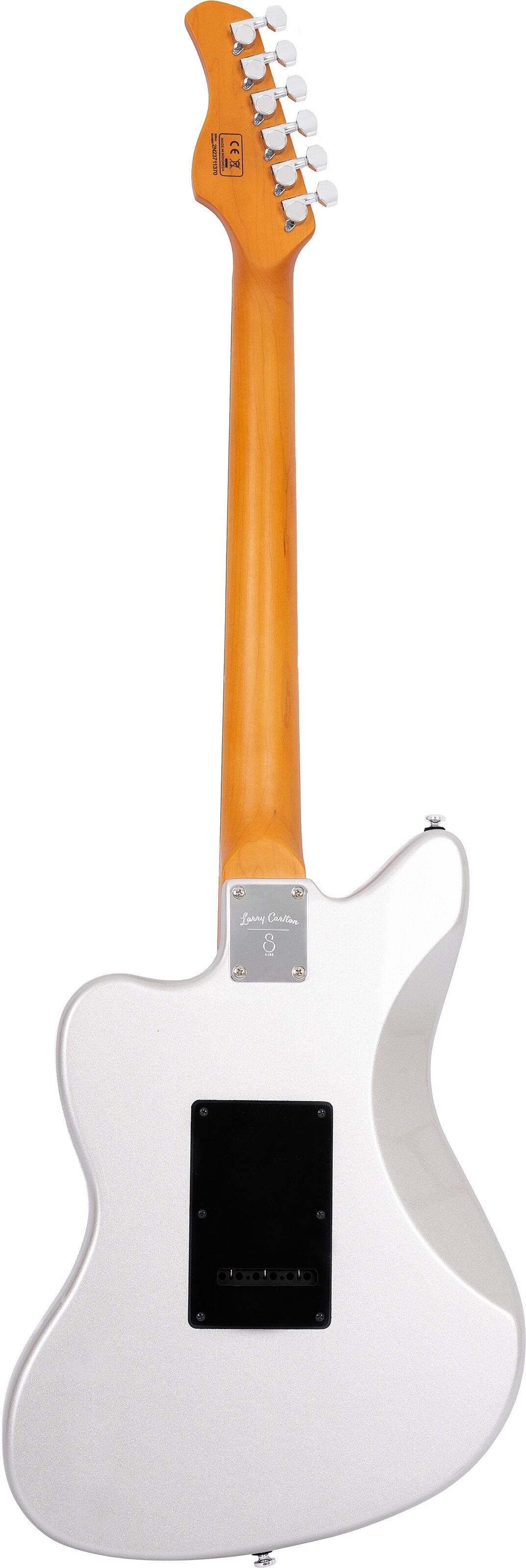 Sire Larry Carlton J3 Electric Guitar, Silver, Action Position Back