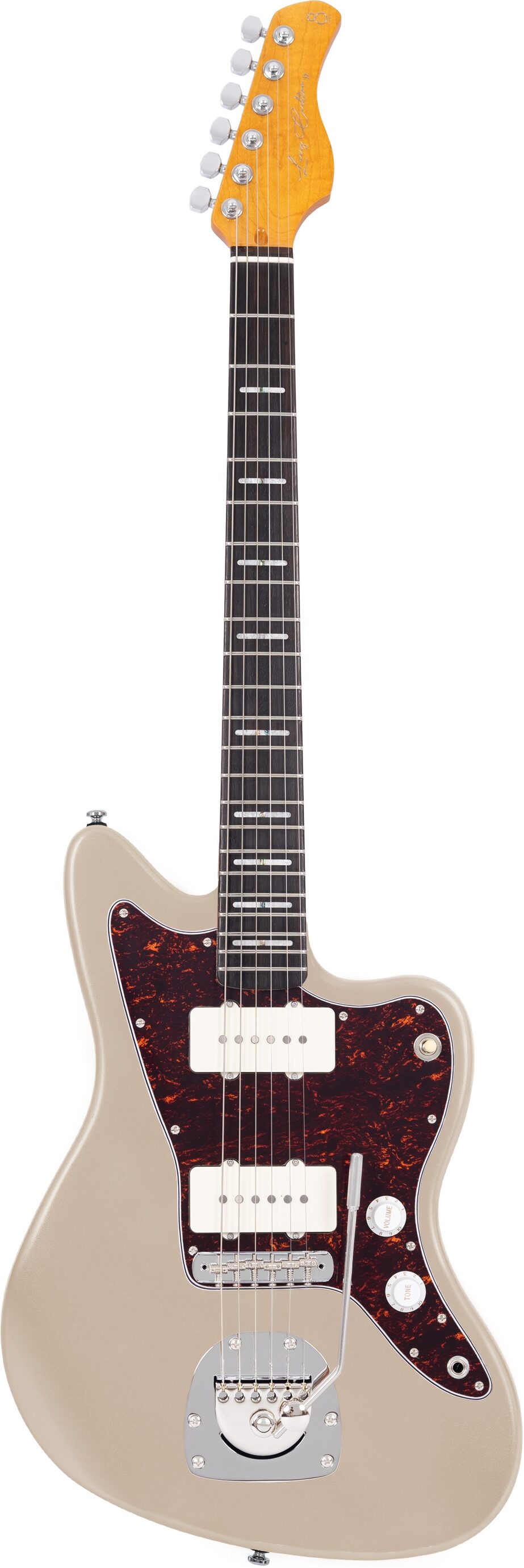 Sire Larry Carlton J5 Electric Guitar, Champagne, Open Box (Very Good), Action Position Back