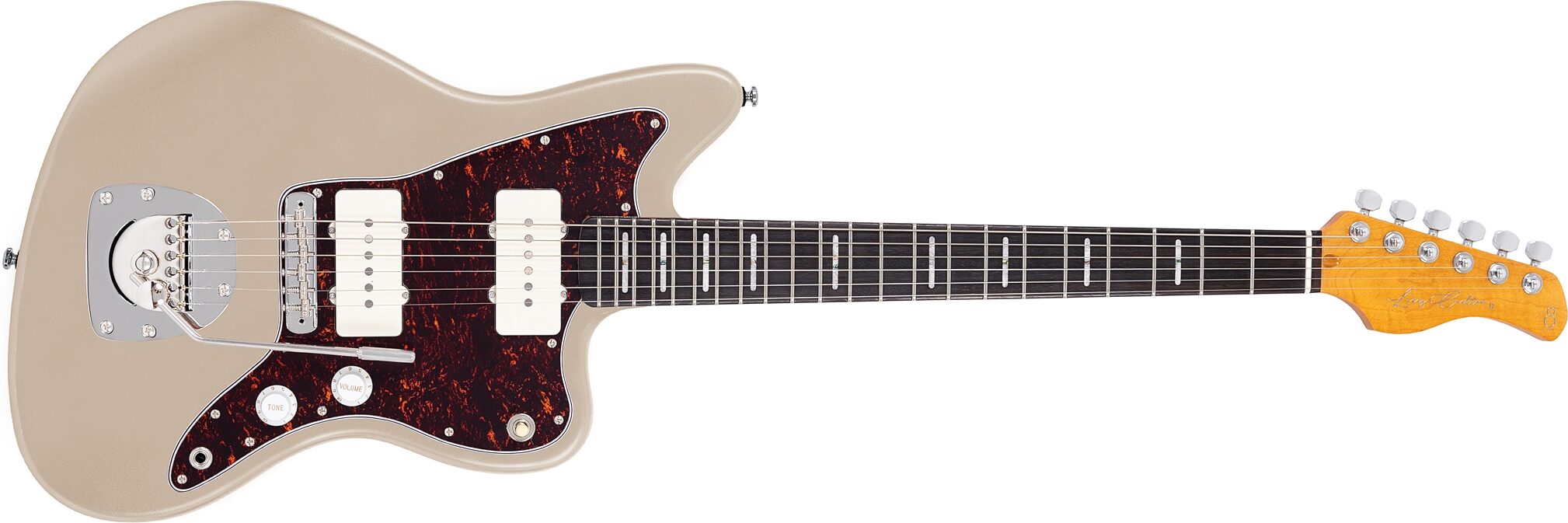 Sire Larry Carlton J5 Electric Guitar, Champagne, Open Box (Very Good), Action Position Back