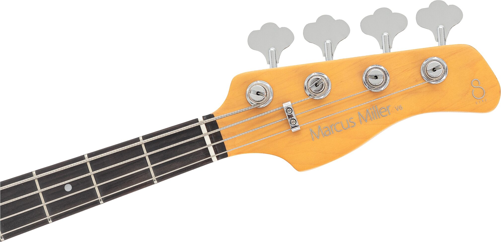 Sire Marcus Miller V6 Electric Bass, Black, Action Position Back