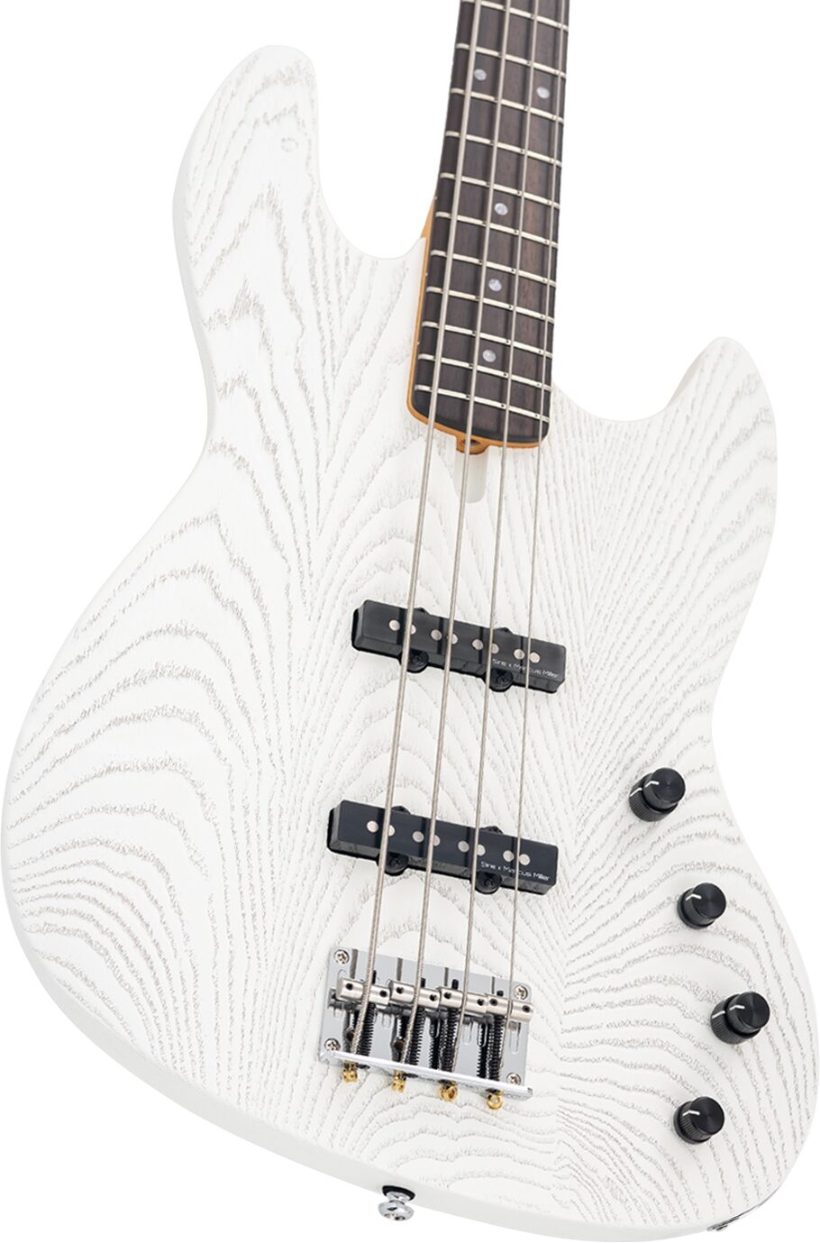 Sire Marcus Miller V6 Electric Bass, Antique White, Action Position Back