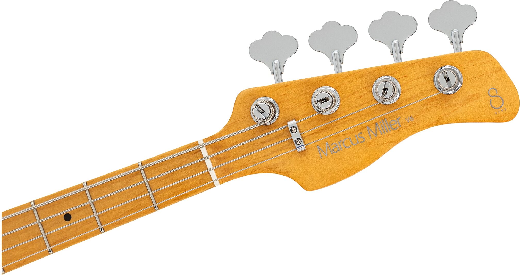 Sire Marcus Miller V6 Electric Bass, 3-Tone Sunburst, Action Position Back