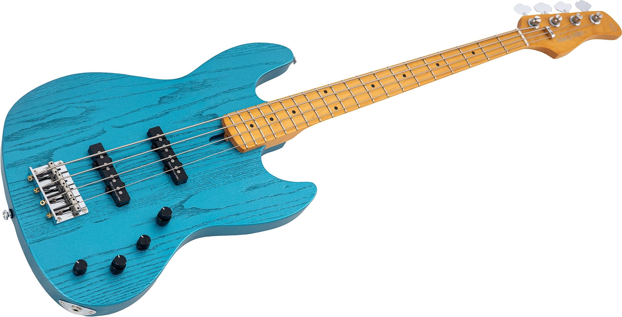 Sire Marcus Miller V6 Electric Bass, Ocean Turquoise Blue, Action Position Back