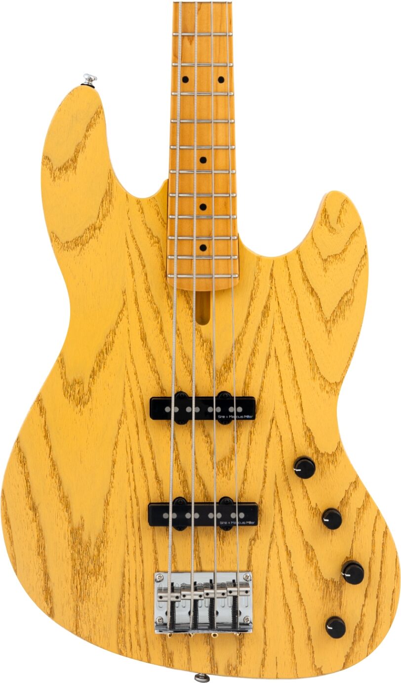 Sire Marcus Miller V6 Electric Bass, Butterscotch, Action Position Back