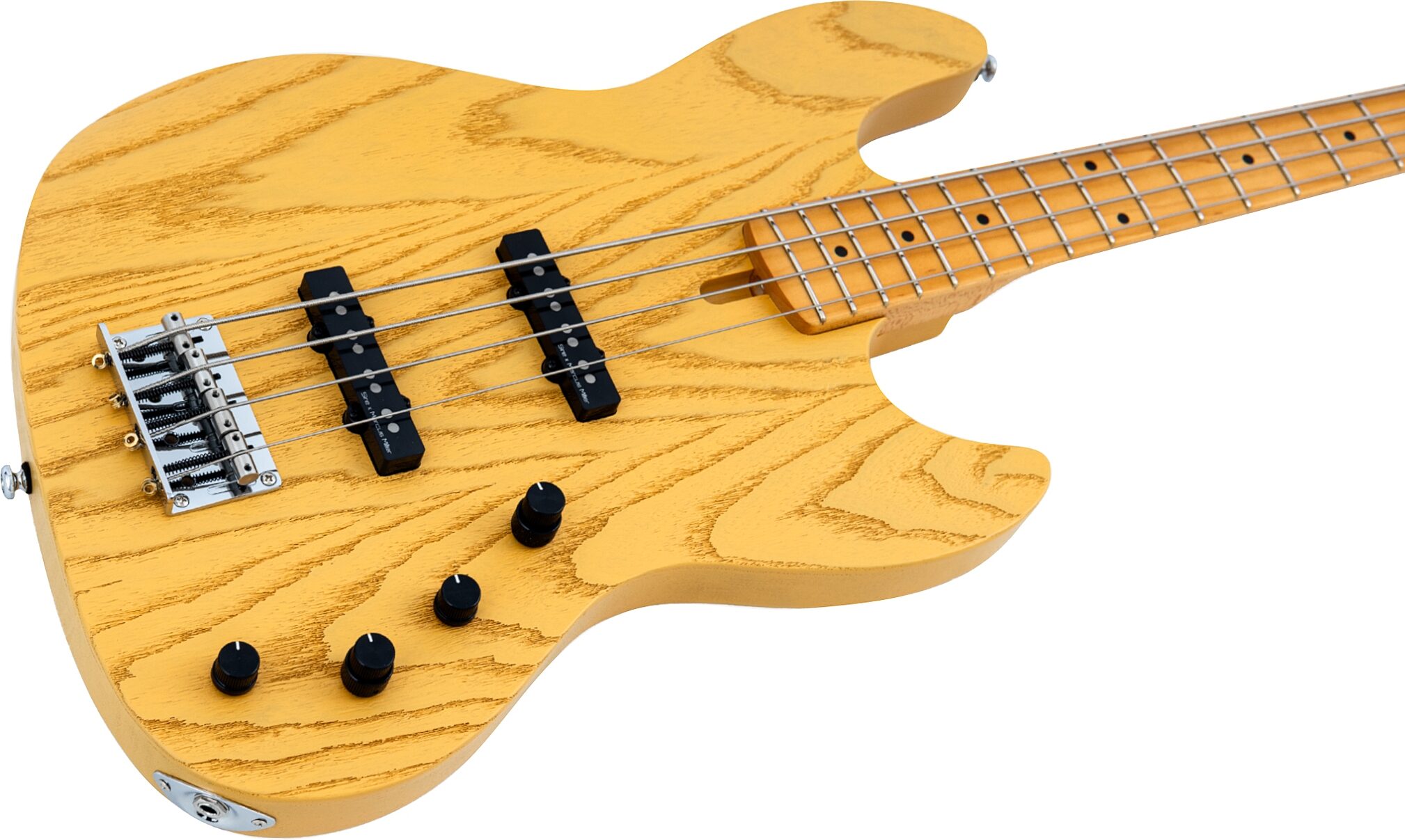 Sire Marcus Miller V6 Electric Bass, Butterscotch, Action Position Back