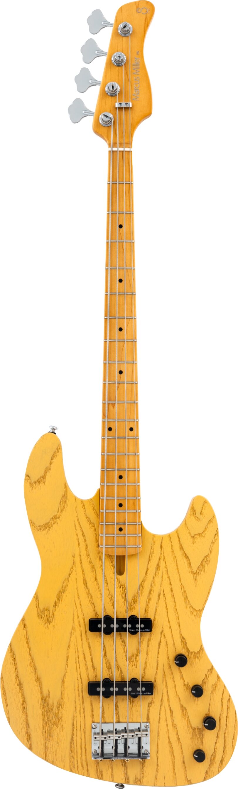 Sire Marcus Miller V6 Electric Bass, Butterscotch, Action Position Back