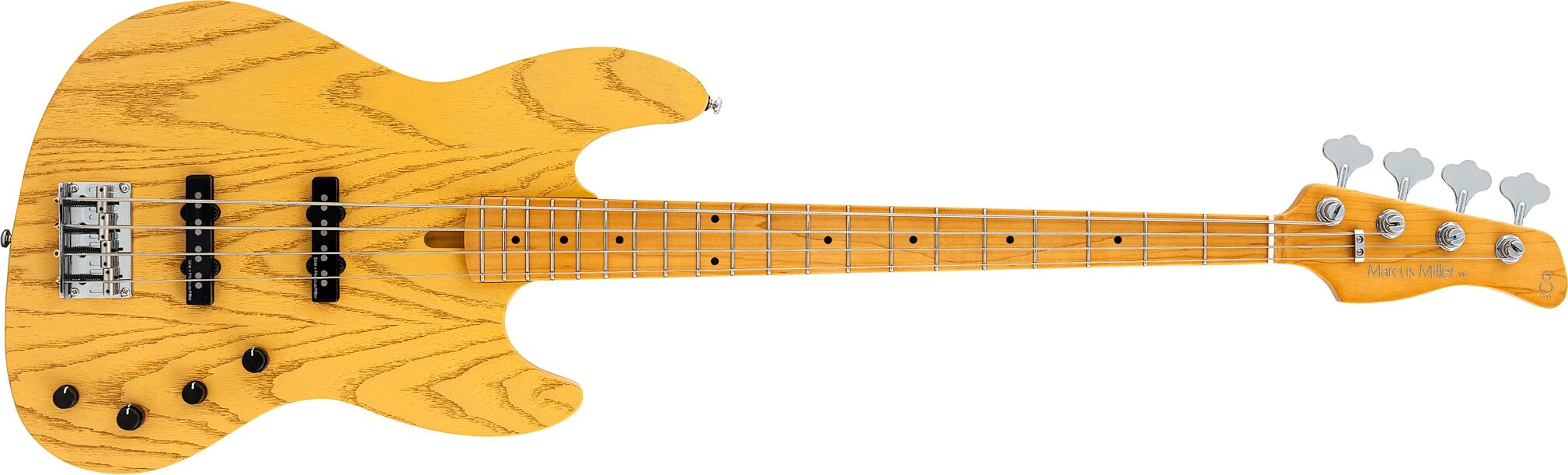 Sire Marcus Miller V6 Electric Bass, Butterscotch, Action Position Back