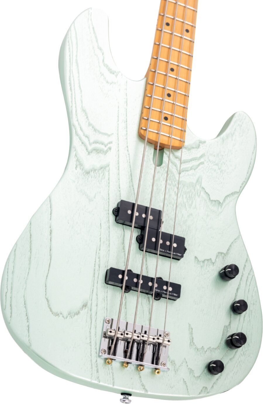Sire Marcus Miller P6 Electric Bass, Surf Green Metallic, Action Position Back