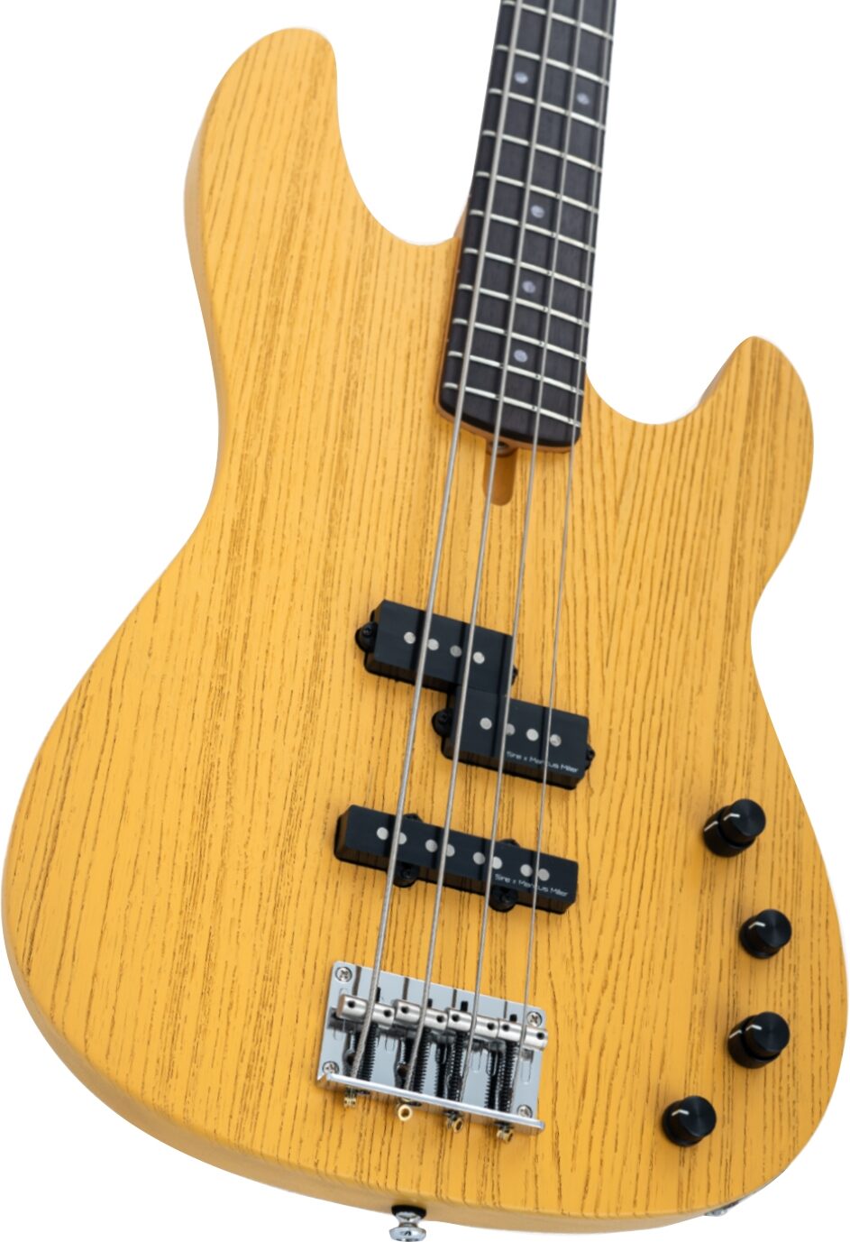 Sire Marcus Miller P6 Electric Bass, Butterscotch, Action Position Back