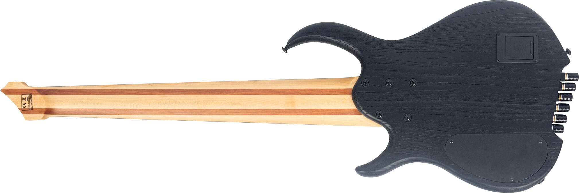 Sire Marcus Miller M6 6-String Headless Electric Bass, Black, Action Position Back