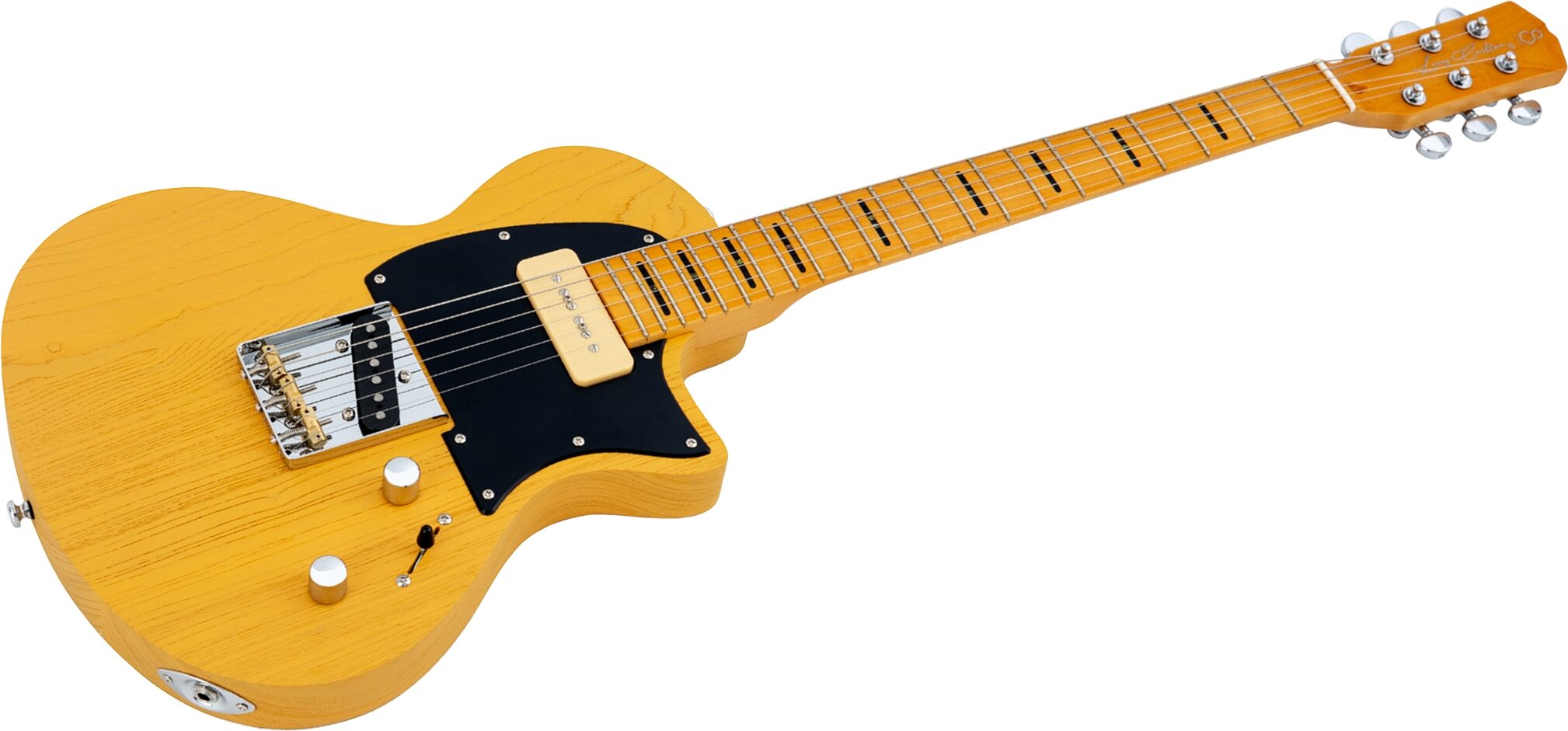 Sire Larry Carlton I5T Electric Guitar, Butterscotch Blonde, Action Position Back