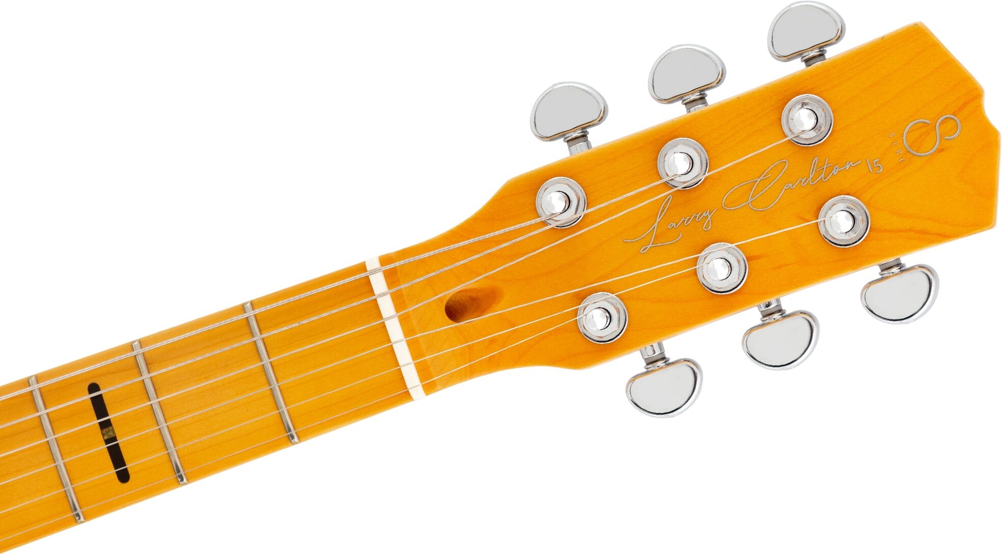 Sire Larry Carlton I5T Electric Guitar, Butterscotch Blonde, Action Position Back