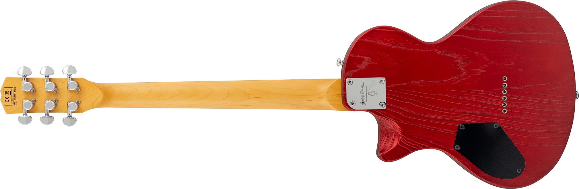 Sire Larry Carlton I5T Electric Guitar, Candy Apple Red, Action Position Back