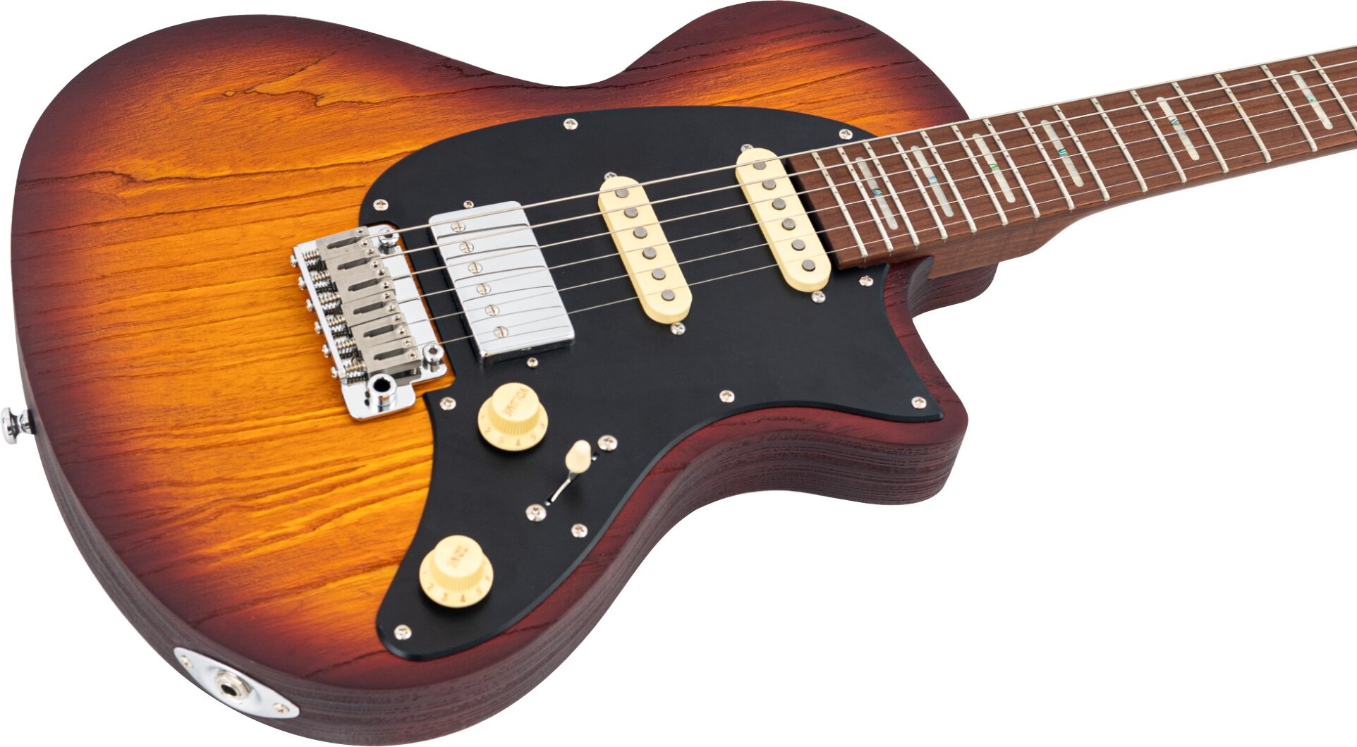 Sire Larry Carlton I5S Electric Guitar, Tobacco Sunburst, Action Position Back