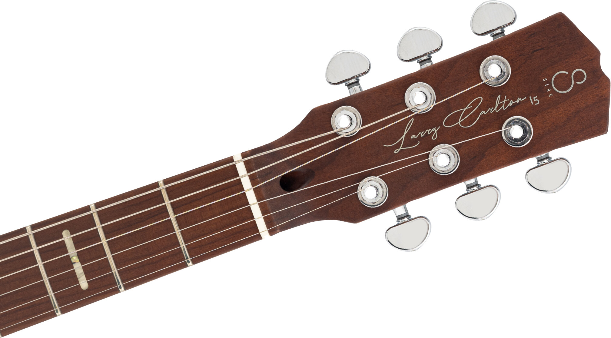 Sire Larry Carlton I5H Electric Guitar, Inca Silver, Action Position Back