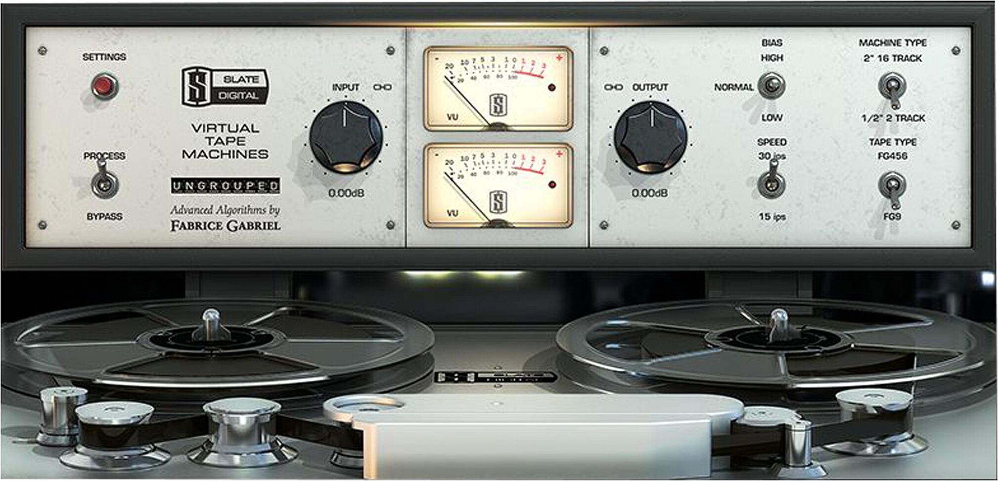 Slate Digital Virtual Tape Machines Audio Plug-in Software, Digital Download, Action Position Back