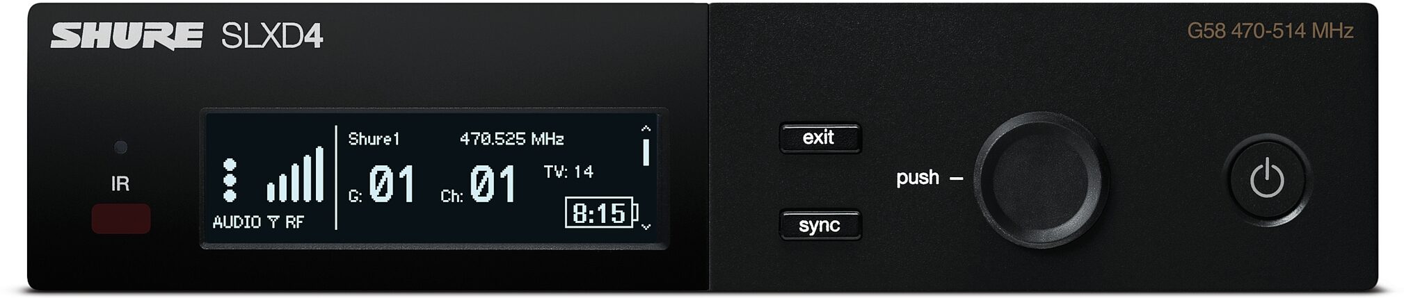 Shure SLXD4 Single-Channel Wireless Receiver | zZounds