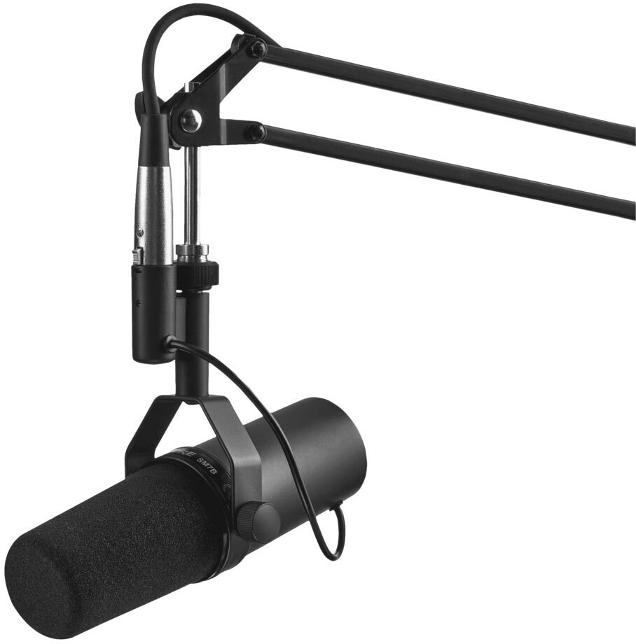 SM7B and Boom Arm - Shure USA