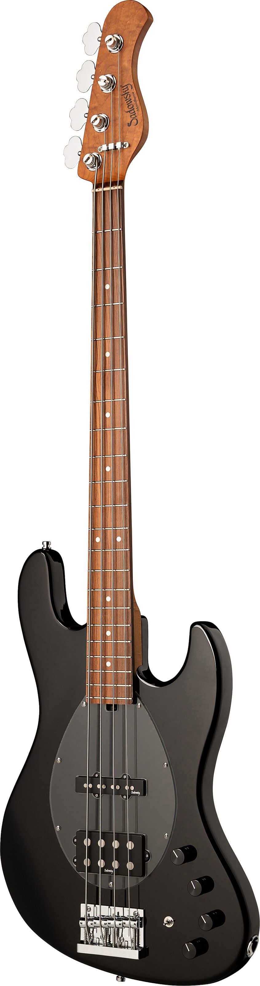 Sadowsky MetroExpress MJ4 Electric Bass, with Morado Fingerboard, Black, Action Position Back