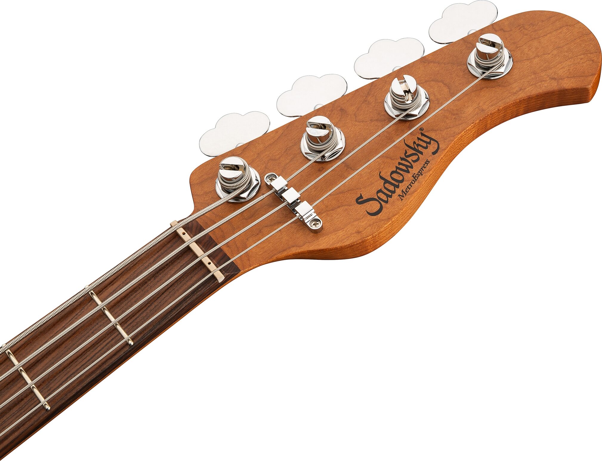 Sadowsky MetroExpress MJ4 Electric Bass, with Morado Fingerboard, Black, Action Position Back