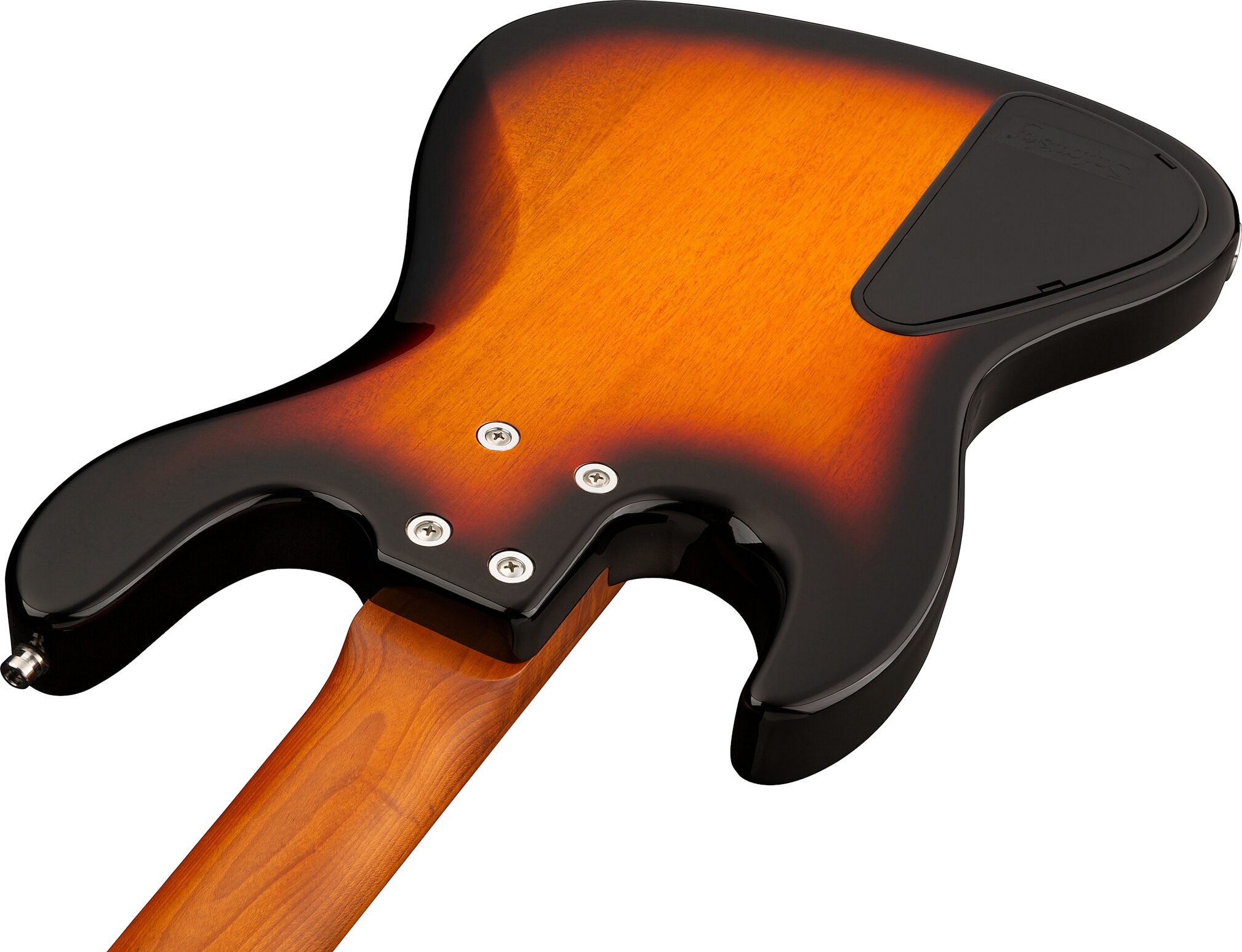 Sadowsky MetroExpress MJ4 Electric Bass, with Maple Fingerboard, Sunburst, Action Position Back