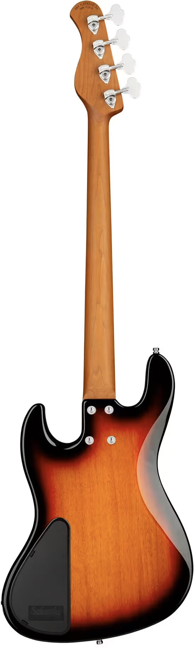Sadowsky MetroExpress MJ4 Electric Bass, with Morado Fingerboard, Sunburst, Action Position Back